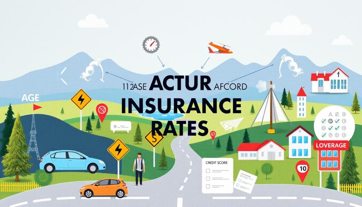 Factors affecting auto insurance rates